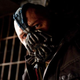 Tom Hardy como Bane de El caballero oscuro: la leyenda renace. Imagen: Warner Bros